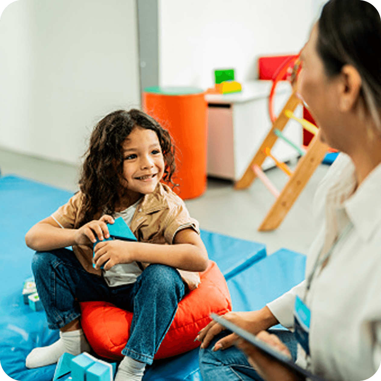 Aya Education teacher and students in a classroom